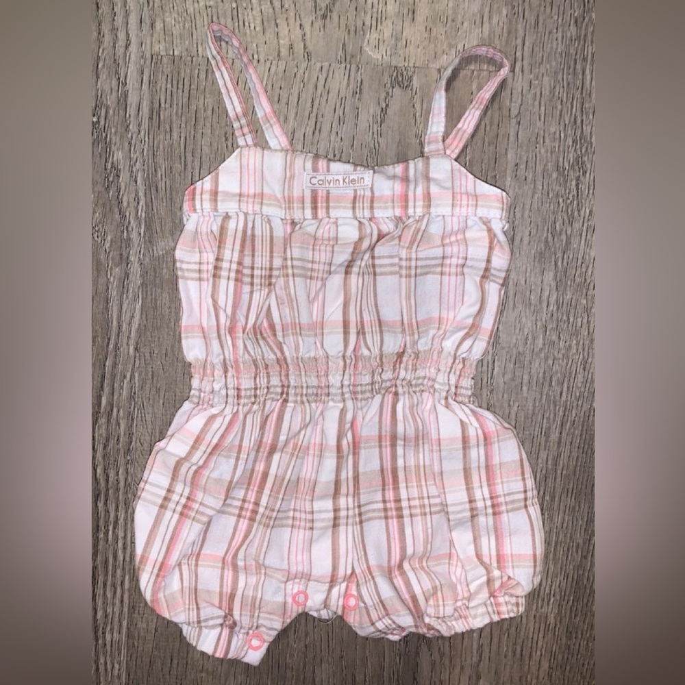 Calvin Klein one piece babygirl outfit